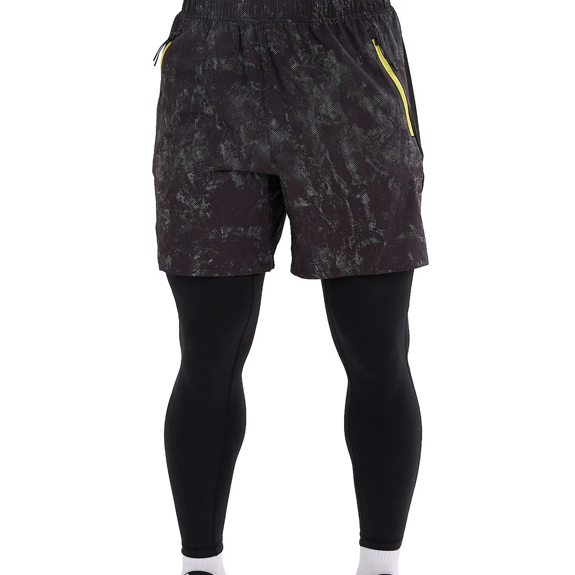 Anta Bekele Men's 2 in 1 Running Pants