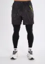 Anta Bekele Men's 2 in 1 Running Pants